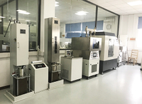 Laboratoire d'asphalte. pour la préparation des échantillons