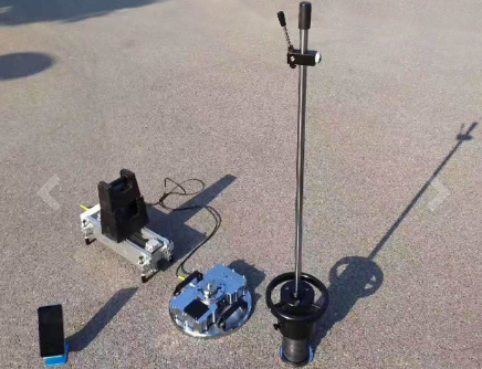 déflectomètre portable à poids tombant