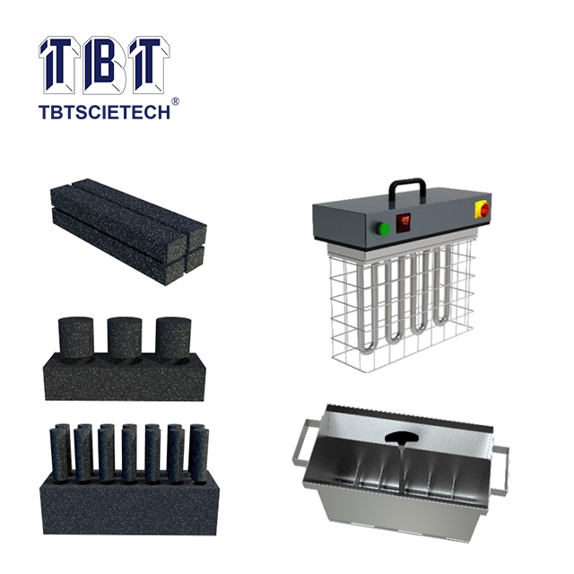 Compacteur de boîte de cisaillement d'asphalte