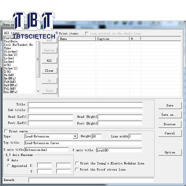 Machine d'essai universelle électronique avec contrôle PC