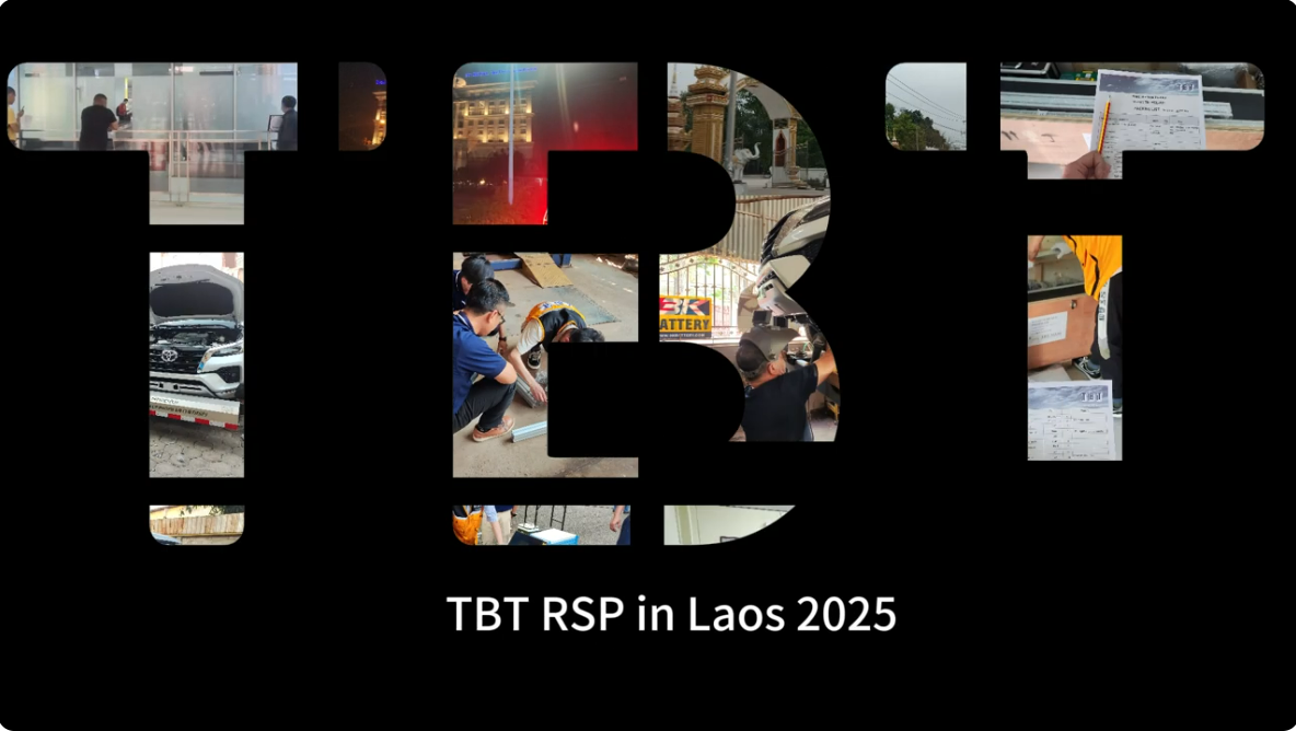 Installation et formation du profileur de surface routière TBTPQL au Laos