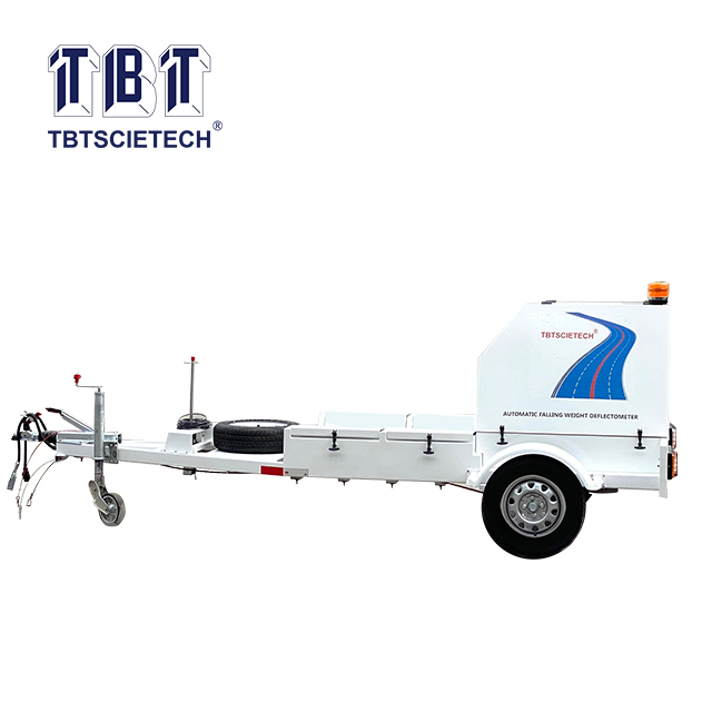 Déflectomètre de poids (type monté sur la remorque) 